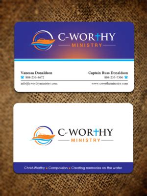 Ministry Business Cards | 13 Custom Ministry Business Card Designs