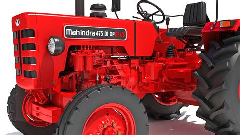 Mahindra Farm Tractor 3D Model - TurboSquid 2040741