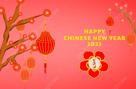 Happy Chinese New Year 2023 Background, Rabbit Year, Chinese New Year ...