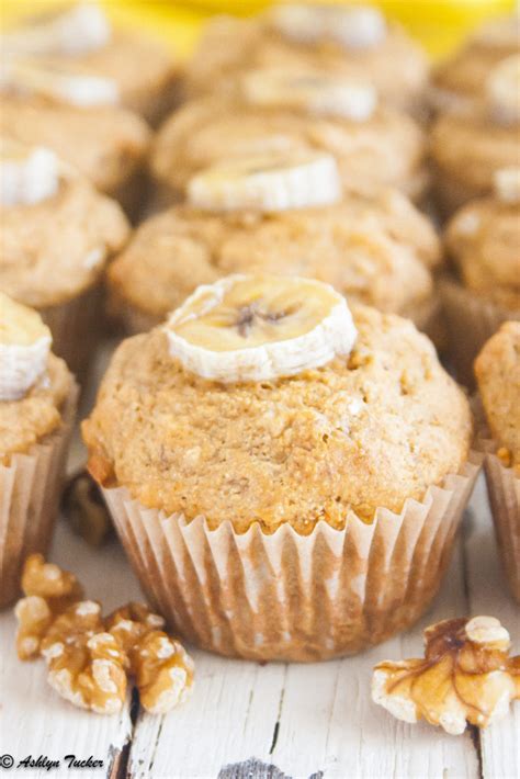 Healthy Banana Nut Muffins - F5 Method