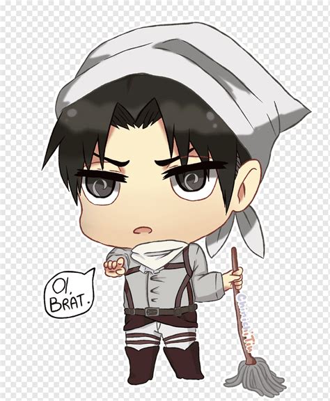 Eren Yeager Mikasa Ackerman Attack on Titan Chibi Levi, Chibi, black ...