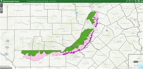 Edwards Aquifer Map Viewer - Celene Annamarie