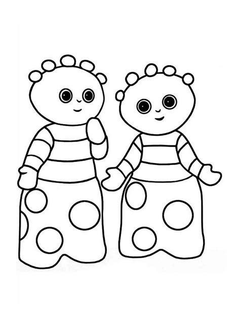 In The Night Garden coloring pages