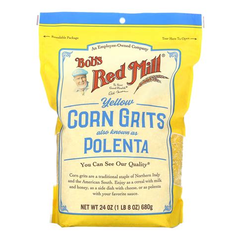 Bob's Red Mill, Yellow Corn Grits, 24 oz (680 g) - iHerb