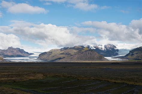 Glaciers and lava fields in southern Iceland Photograph by RicardMN ...