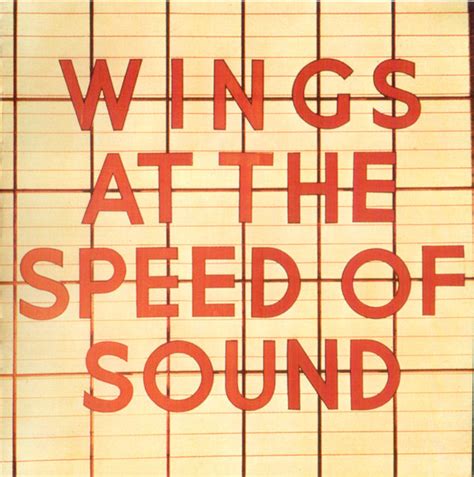 Wings - Wings At The Speed Of Sound (CD) | Discogs