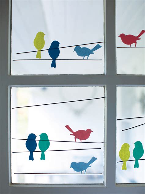 Bird Window Stickers - Kids love to decorate their rooms and this is something that they can get ...