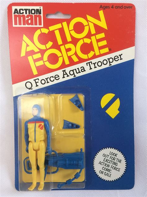 Palitoy Action Force Toy Collector: Q Force Aqua Trooper