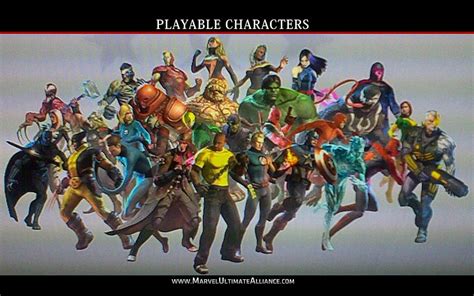 Marvel ultimate alliance 2 characters HD wallpaper | Pxfuel