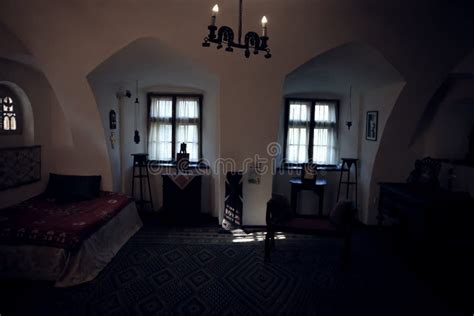 Interior of bran castle editorial image. Image of hunter - 114648700