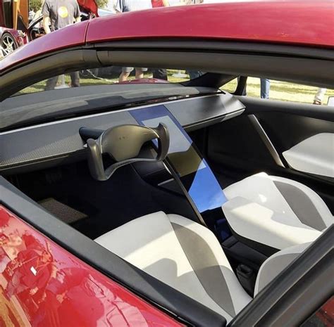 Tesla Roadster Interior