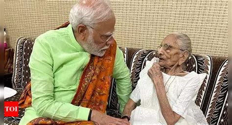 Heeraben Modi Death News: PM Narendra Modi's mother Heeraben Modi ...