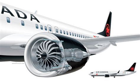 Boeing 737 Engine Cutaway | James Provost – Technical Illustrator