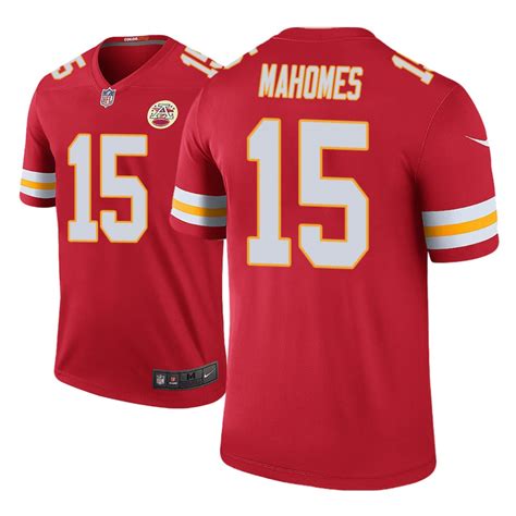 #15 Kansas City Chiefs #15 Patrick Mahomes Red Nike legend color rush ...