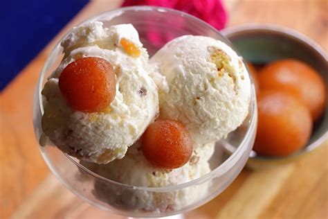 Perfect Gulab Jamun Ice cream | 100% best Ice cream Guarantee Recipe | How to make Gulab Jamun ...