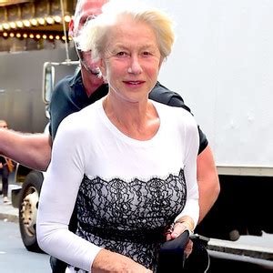 Helen Mirren, 69, Looks Radiant Without Any Makeup On! See Her Gorgeous ...