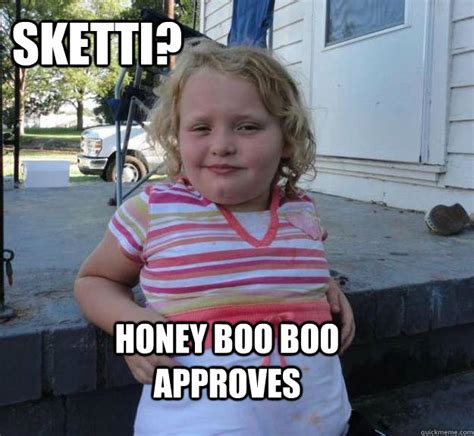 honey boo boo approves Sketti? - Honey Boo Boo - quickmeme