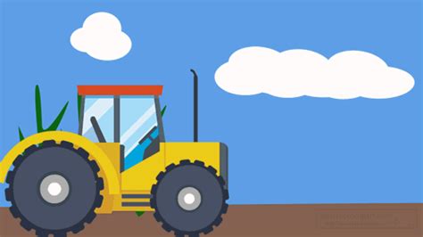 Construction Animated Gifs-tractor animated clipart