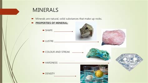 The lithosphere. rocks and minerals. unit 1