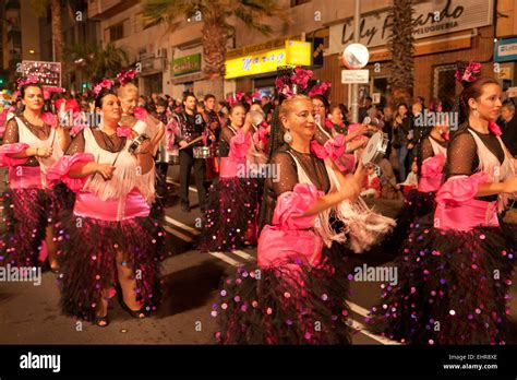 Imaginative costumes at the carnival, Santa Cruz de Tenerife, Tenerife ...