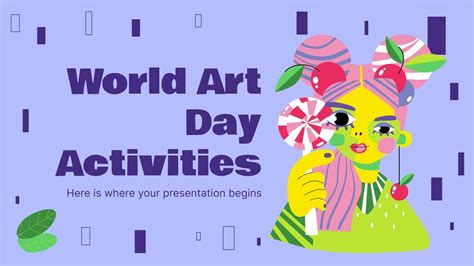 World Art Day Activities | Google Slides & PowerPoint