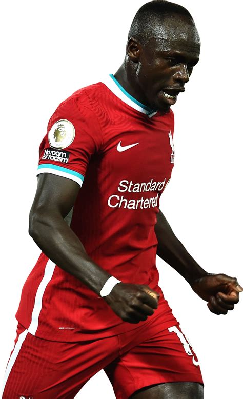 Sadio Mané Liverpool football render - FootyRenders