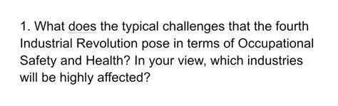 Solved 1. What does the typical challenges that the fourth | Chegg.com