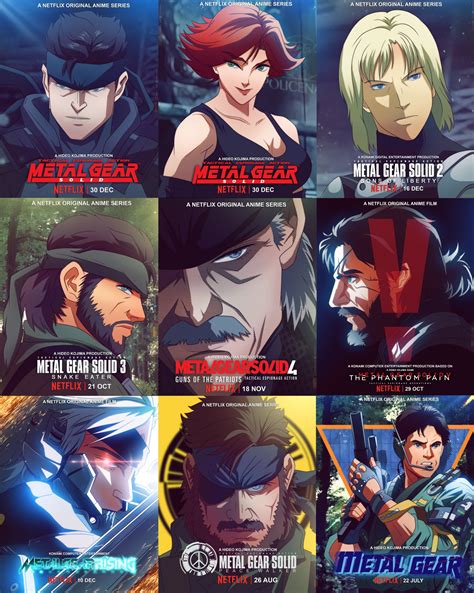 Metal Gear Solid on Netflix : r/gaming