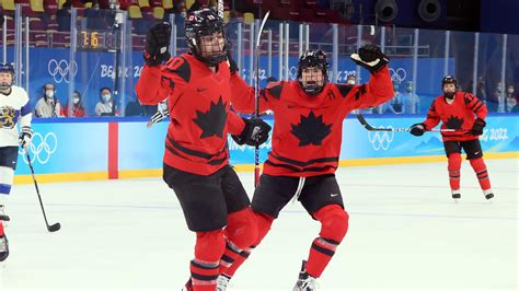 Winter Olympics 2022 - Canada record huge ice hockey win over Finland ...