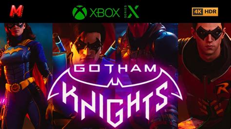 GOTHAM KNIGHTS - GAMEPLAY - XBOX series X 4K HDR - YouTube