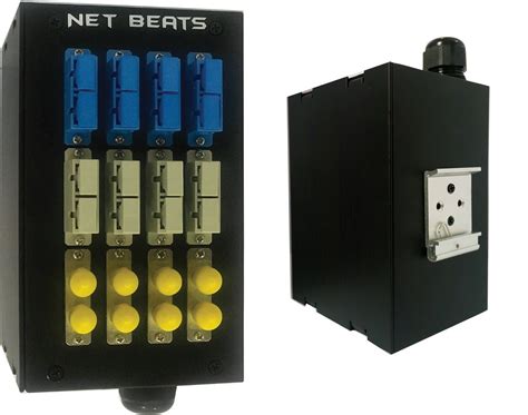 Din-rail Mount Fiber Patch Panel 24 Port SC – Net Beats