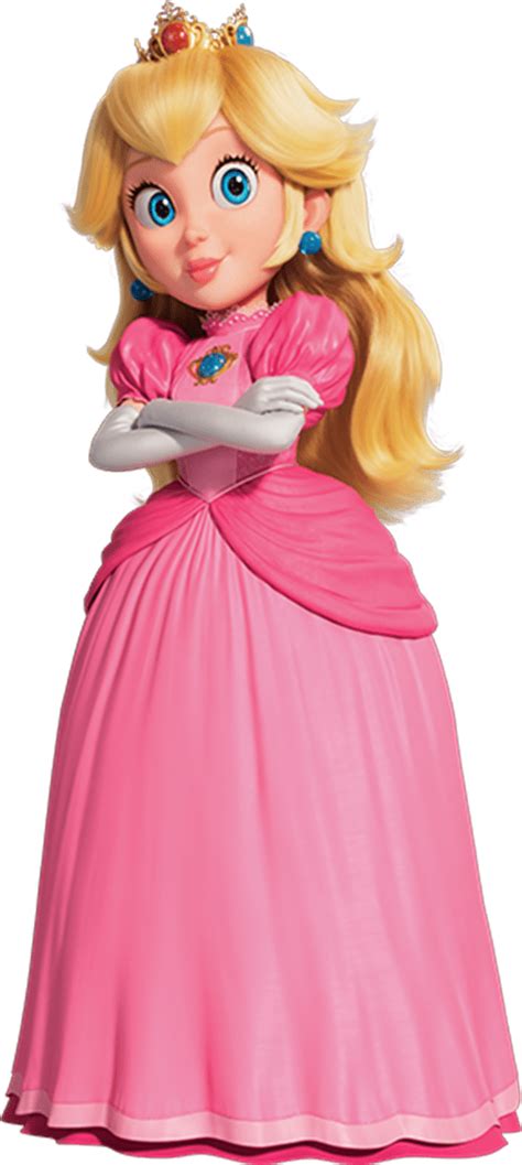 Princess Peach The Super Mario Bros Movie Png by GruYDruAmarillo on ...