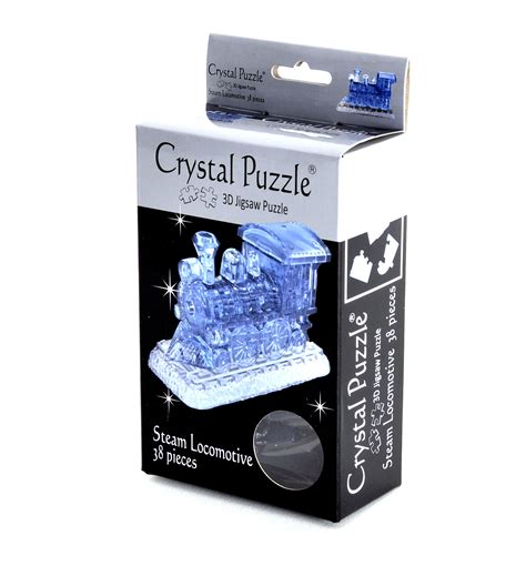 3D Crystal Puzzle - Steam Train | eBay