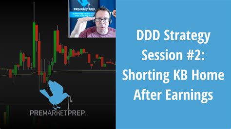 DDD Strategy Session #2: Shorting KB Home After Earnings - PREMARKETPREP