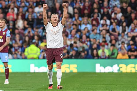 Erling Haaland scores two goals vs Burnley in EPL opener - Futbol on FanNation