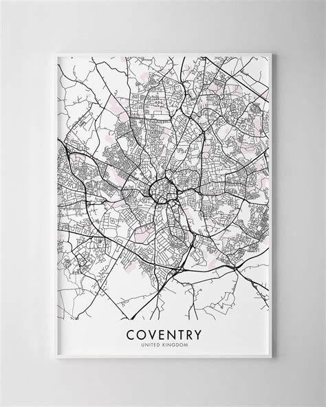 Coventry Map Print - Chelsea Chelsea