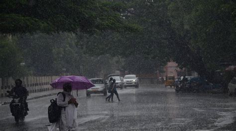 Heavy rain forecast in Chennai for three days from Thursday | Chennai News - The Indian Express