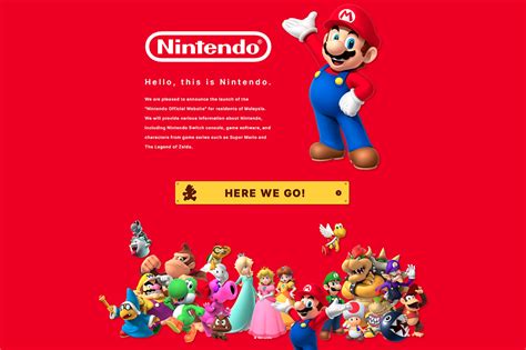 Nintendo Finally Launches an Official Website in Malaysia | Salty News ...