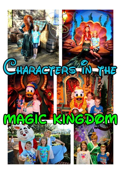 Characters In The Magic Kingdom