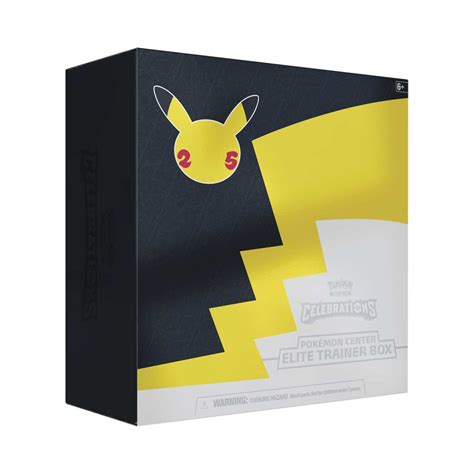 Pokémon TCG: Celebrations Pokémon Center Elite Trainer Box | Pokémon ...