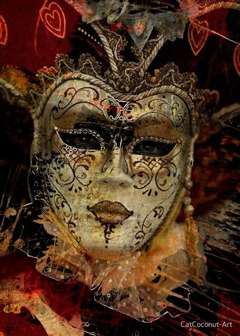 "Mask Black Queen" by CatCoconut-Art | Redbubble