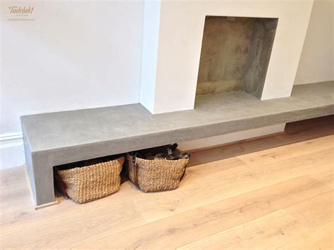 Fireplace Bench | Tadelakt London