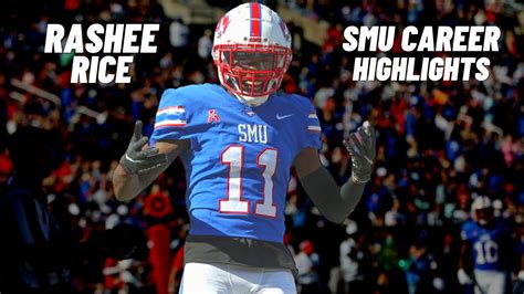 Draft Stock Rising 📈 WR Rashee Rice SMU Career Highlights - YouTube