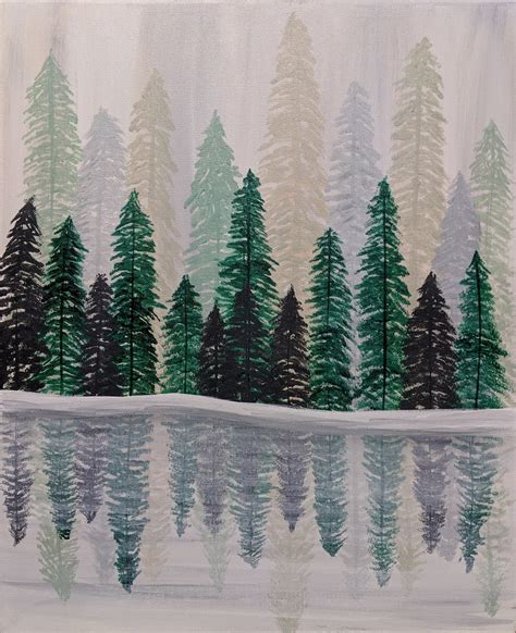 Scoontemplations: Winter Wonderland painting