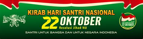 Spanduk dan logo Hari Santri Nasional 22 oktober 2019 cdr - Bannerspanduk