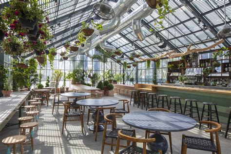 Greenhouse Eating at the Ace Hotel, LA