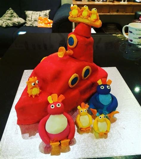 Twirlywoos cake | Kids cake, Boat cake, Cake