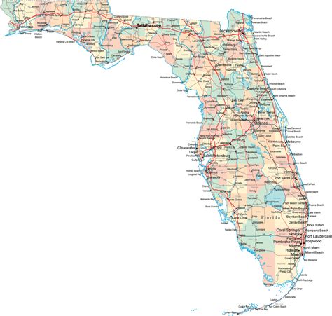 Photo Home Site: Florida Map