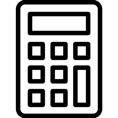 Calculator Vector SVG Icon - SVG Repo