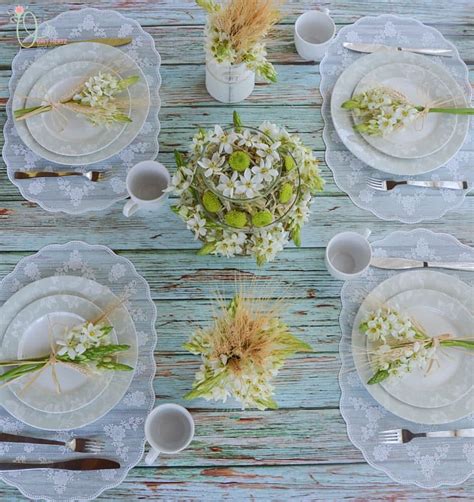 ‏Lovely tablescape for Shavuot holiday. #shavuotdesign #bloom #tablescape #ediblegreens # ...